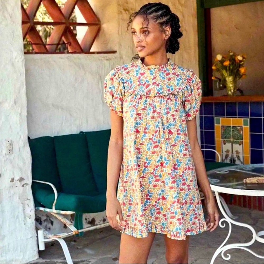 Doen Liberty of London Alice dress in Poppy